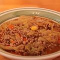 ちゅんすけちゅんた's cooksnap of when they made 簡単　豚ひきと白菜のピリ辛甘酢煮.