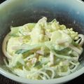くまとシロ's cooksnap of when they made ハムタマきゅうりのマロマヨサラダ.
