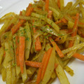 saki1010's cooksnap of when they made 簡単！人参とジャガイモのきんぴらカレー風味♪.