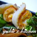 yukiはぴ's cooksnap of when they made お弁当に♡ちくわくるくる③オーロラ.