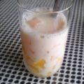 ゴマヨメ's cooksnap of when they made ちゅるるん豆乳みかん.