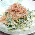 スージー＆ジル's cooksnap of when they made ツ〜ンと大人味☆水菜のワサマヨ和え.