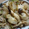 ダビデ's cooksnap of when they made 大根とキムチのチーズピリ辛炒め☆.