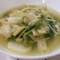 こころさん's cooksnap of when they made 長芋と水菜と油揚げのさっと煮.