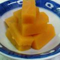 ぶうちゃ★'s cooksnap of when they made かぼちゃのスイート・キューブ　小豆ソース.