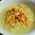 Mike929's cooksnap of when they made 塩ラーメン×桃屋のラー油.