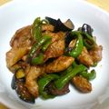 ゃぁゃ's cooksnap of when they made ナスと豚肉のピリ辛炒め.