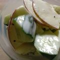 maruru-nn's cooksnap of when they made りんご♡♥きゅうりマヨサラダ.
