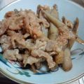 かりゆみ's cooksnap of when they made 牛肉とゴボウの煮物.