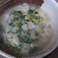 ねこりん222's cooksnap of when they made あっさりアサリレタススープ.