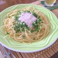 nyaokun's cooksnap of when they made たらこ☆たらこ☆クリームパスタ.