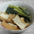 maeとも's cooksnap of when they made 簡単☆小松菜と厚揚げの煮物.