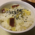 ｒｉｎｎｃｙｏ's cooksnap of when they made ほんのり甘～い♡しみじみ　さつま芋ごはん.