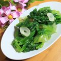 朝まと's cooksnap of when they made レタスだけ☆超簡単☆レタスの炒め物.