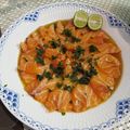 うーちゃま☆'s cooksnap of when they made サーモンのカルパッチョ.