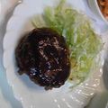 はつこたん's cooksnap of when they made 肉汁じゅわ〜の絶品ハンバーグ.