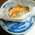 みみりん♪♪'s cooksnap of when they made 簡単アジの紙包み蒸し*レンジＤＥ.