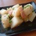 kyoko＊k's cooksnap of when they made 長芋とベーコンのほっくりネギ味噌煮.