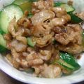 まあくんのおくさん's cooksnap of when they made さわやかなコク★キュウリ炒め.