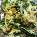 ぱにぱる's cooksnap of when they made シャクシャクぅ♪えのき入りニラたま炒め.