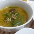 minami1977's cooksnap of when they made すぐできる♫ピリ辛春雨スープ.