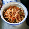 あねさん②'s cooksnap of when they made エコ料理＾＾　大根の皮の胡麻和え♪.
