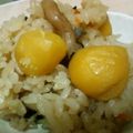 pisyu's cooksnap of when they made こんなに美味いか！山菜おこわ☆.