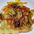 ナスの糠漬け's cooksnap of when they made 鮭のちゃんちゃん焼き♪簡単レシピ冷え性に.