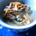 えまっちママ's cooksnap of when they made 芹、油揚げ、きのこのおひたし.