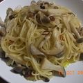 妙香ママ's cooksnap of when they made ★簡単★きのこのペペロンチーノ.