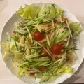 ふふふのりか's cooksnap of when they made タンパク質もとれる鶏もも肉の中華風サラダ.