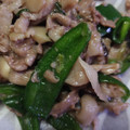 きゃろり's cooksnap of when they made ＊豚コマとピーマンと椎茸の旨味醤油炒め＊.