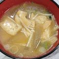 ♡ルヴァ♡'s cooksnap of when they made 冬瓜と油揚げのお味噌汁.