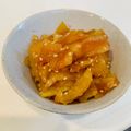 みぽにょふじ's cooksnap of when they made コリコリおいしい♪スイカの皮de佃煮.