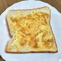 ＊なぁ＊'s cooksnap of when they made ハニーチーズトースト.
