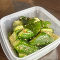 Kayo's cooksnap of when they made 簡単おつまみ☆ピリ辛ごまきゅうり.