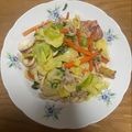 クックchitann's cooksnap of when they made ☆塩焼うどん☆.