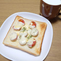 ﾋﾟﾛﾐ♡'s cooksnap of when they made 簡単❢トマトチーズトースト(o^^o)♪.