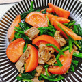 みっちゃん❇️68's cooksnap of when they made ☆簡単ほうれん草と炒め牛肉のサラダ♬美味.