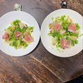 s06007's cooksnap of when they made カブとシイタケのホットサラダ♪生ハム添え.