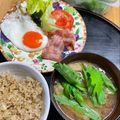 ルぴあ's cooksnap of when they made 水菜のシャキシャキ味噌汁.