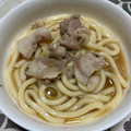 Halü★mama's cooksnap of when they made ねぎと塩とごまの豚こまうどん.