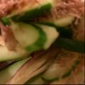 Azureus's cooksnap of when they made きゅうりとミョウガのさっぱりサラダ.