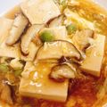 あんまかろん☆'s cooksnap of when they made ふわふわ玉子ときのこのあんかけ豆腐.