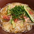 たかしつま's cooksnap of when they made 簡単アレンジ！さっぱり素麺☆.