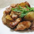 caramel-cookie's cooksnap of when they made ホクホクじゃがいもと豚肉の炒め物♪.