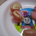 さったんママ's cooksnap of when they made カニカマとチーズでくるくるキャンディー♪.