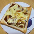 piro55's cooksnap of when they made カレーがあまったら･･･トロうまトースト.