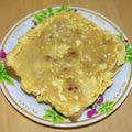 piro55's cooksnap of when they made 思い出朝食★父の玉子焼きカレートースト①.