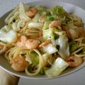しんぽっくん's cooksnap of when they made エビと長葱のパスタ.